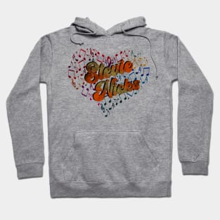 Colorful Heart Tone-Stevie Nicks Hoodie